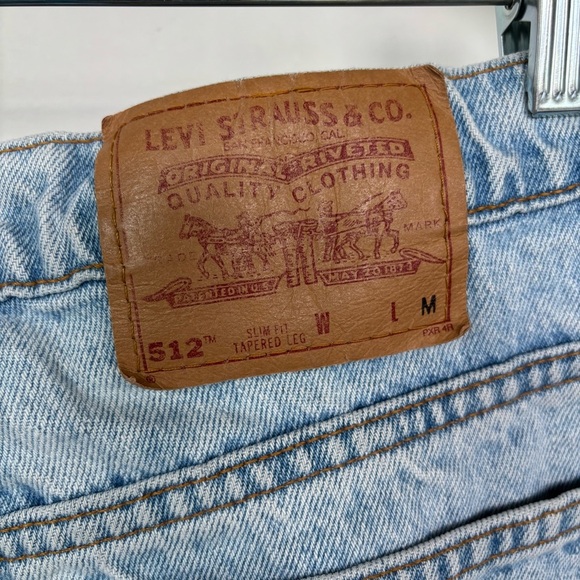 Levi’s 512 Slim Fit Tapered Leg Jeans Size 12 - Picture 7 of 8
